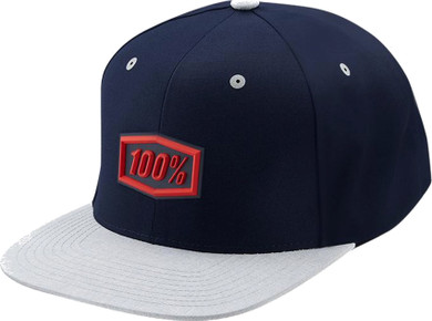 100% Enterprise Snapback Hat Navy