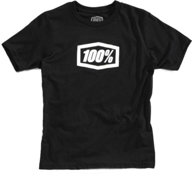 100% Essential Youth T-Shirt Black