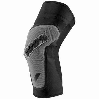 100% Ridecamp MTB Knee Guards Black/Grey