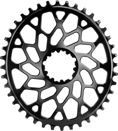 absoluteBLACK CX1 Oval Sram D/M 40T Traction Chainring Black