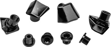 absoluteBLACK DA9100 Road Chainring Bolt Covers Black