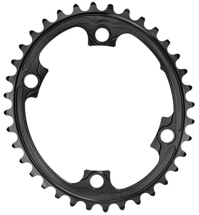 absoluteBLACK Oval 110BCD 4B 34t 2x Chainring Black