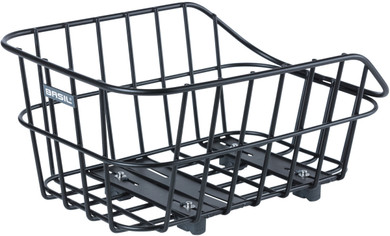 Basil Cento WSL Rear Mount Aluminium Bike Basket Black