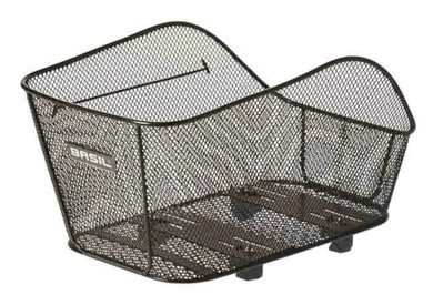 Basil Icon WSL Rear Mount Basket Black Small