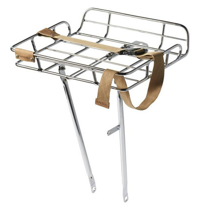 Basil Portland Front Pannier Rack Silver