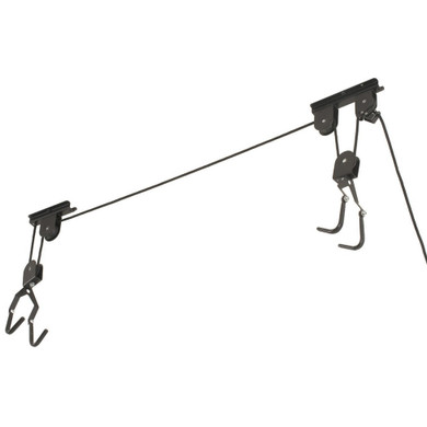 Bicycle Lift Pulley Storage System