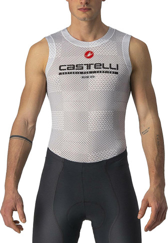 Castelli Pro Mesh Sleeveless Base Layer Silver Grey 2022