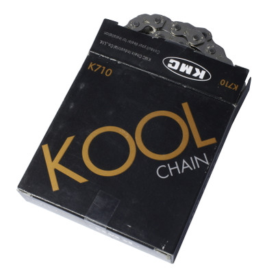 KMC K710 1/2"x1/8" 112L BMX/SS/Fix Chain Silver/Silver