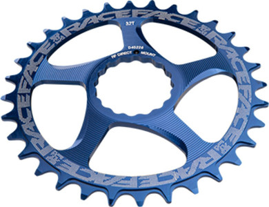 Race Face Narrow Wide Cinch Direct Mount Chainring Blue 36T