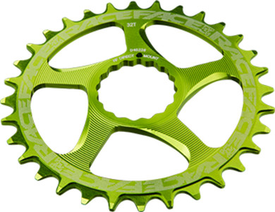 Race Face Narrow Wide Cinch Direct Mount Chainring Green 30T