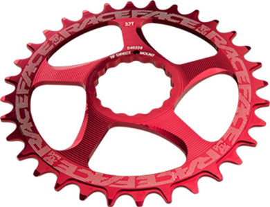 Race Face Narrow Wide Cinch Direct Mount Chainring Red 28T