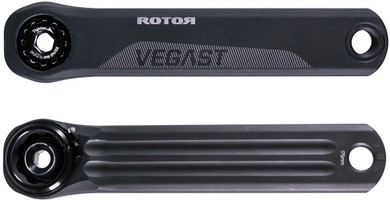 Rotor VEGAST 172.5mm Road Cranks Black