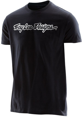 Troy Lee Designs Signature MTB SS Shirt Black