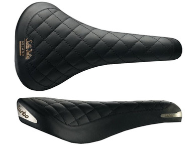 Sella Italia Milano Turbo Bonnie Saddle - Black