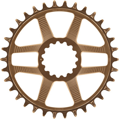 e*Thirteen Guidering Helix R Direct 34T 52/55mm Flip Flop Shimano Sram 11/12s Bronze