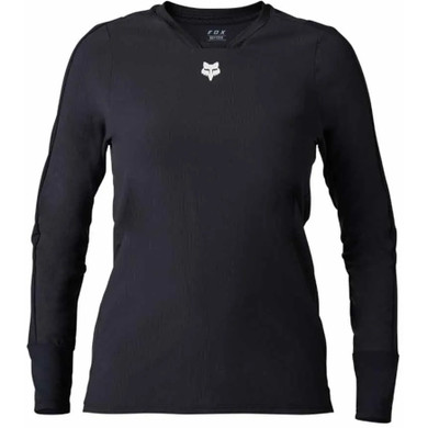 Fox Defend Black Womens Thermal Jersey