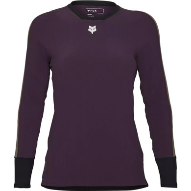 Fox Defend Dark Purple Womens Thermal Jersey