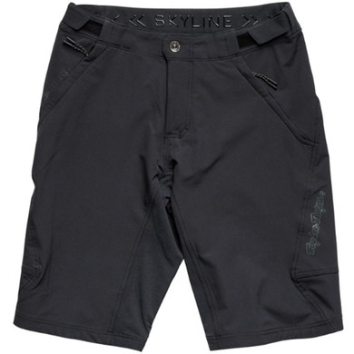Troy Lee Designs Skyline Mono Black MTB Shorts W/Liner