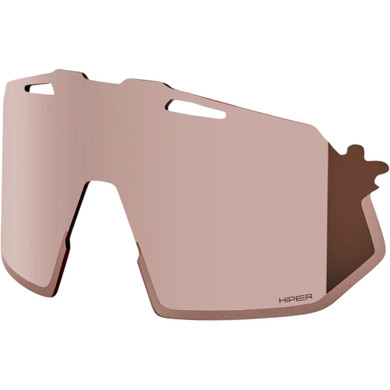 100% Hypercraft SQ Replacement Lens HiPER Crimson Silver