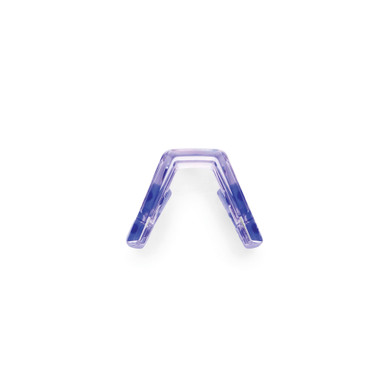 100% Speedcraft XS Nose Bridge Polished Translucent Lavender