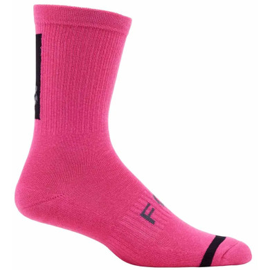 Fox 8in Defend Sock Pink