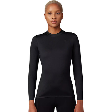 Fox Tecbase Fire Black Womens LS Baselayer