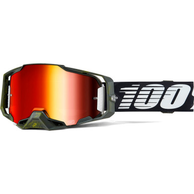 100% Armega MTB Goggles Soledad Mirror Red