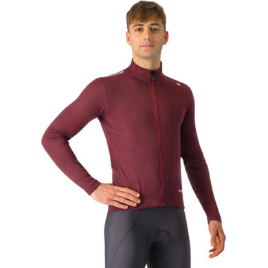 Castelli Espresso Air Jacket Deep Bordeaux