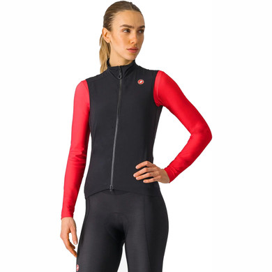 Castelli Espresso Womens Vest Light Black