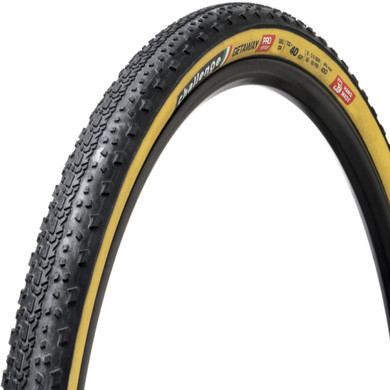 Challenge Getaway Pro Open Tubular Folding Clincher Tyre Black/Tan 700 x 40mm