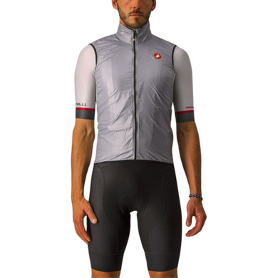 Castelli Aria Vest Silver Grey