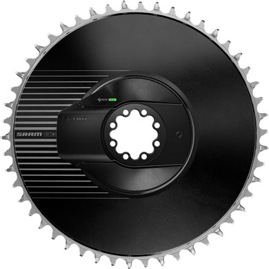 SRAM Red AXS E1 1x Power Meter/Chainring Kit 52T Aero Black/Silver