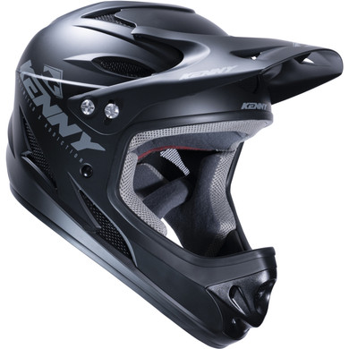 Kenny Racing Full Face Helmet Down Hill Solid Matte Black