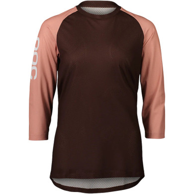 POC Womens 3/4 MTB Jersey Axinite/Brown/Rock Salt