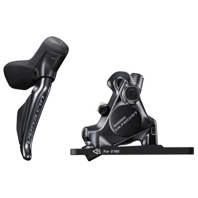 Shimano ST-R8170 Right Lever With BR-R8170 Disc Brake Front