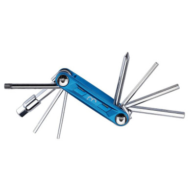 BBB BTL-48S PrimeFold 9 Function Multi-Tool Blue/Silver Small