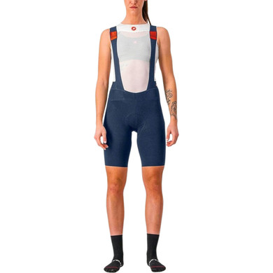 Castelli Premio Black Bibshort Womens Belgian Blue