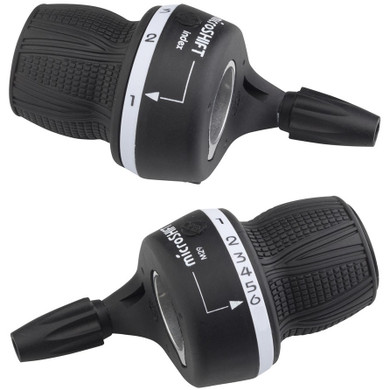 Microshift Twist Shifter Ms29 3x6 Spd Left Friction Pr Sh MTB