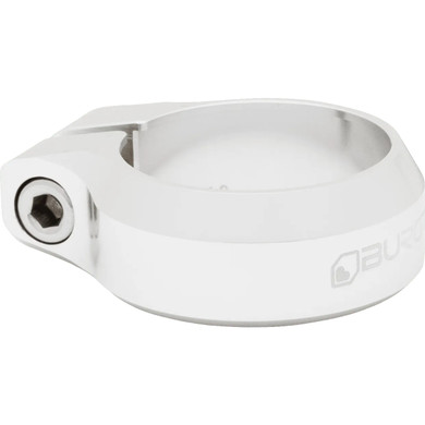 Burgtec Rhodium Silver Seat Clamp 34.9mm