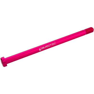 Burgtec Trek Rear Axle 12x198.5mm M12x1.75 Toxic Barbie Pink