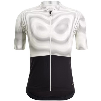 Santini Colore Riga Jersey White