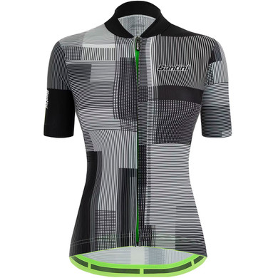 Santini Delta Kinetic Jersey Womens Black