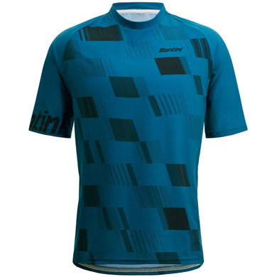 Santini Fibra MTB Jersey Turquoise