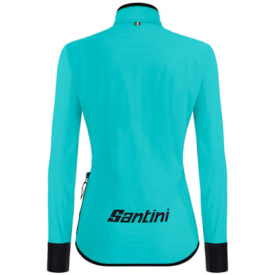 Santini Guard Nimbus Rain Jacket Womens Aqua