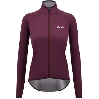 Santini Guard Nimbus Rain Jacket Womens Burgundy