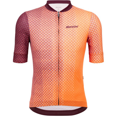 Buy Santini Paws Forma Jersey Orange Cycling Bikebug Pushys Online