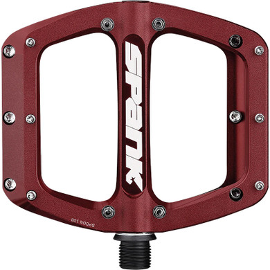 Spank Spoon Flat Pedals 100 Medium Red