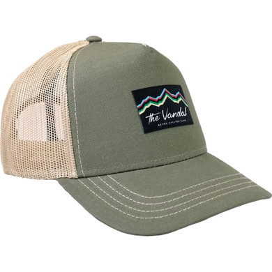 The Vandal Hills Trucker Cap Khaki