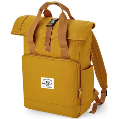 The Vandal Roll-Up Backpack Mustard