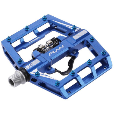 Funn Mamba Pedal One Sided SPD Blue